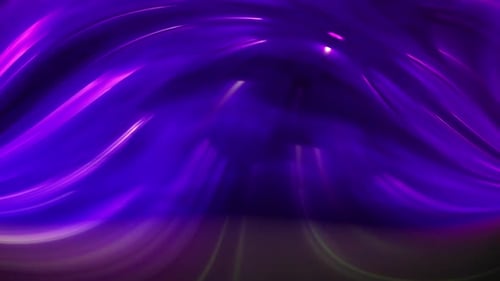 Abstrakte mehrfarbige, glänzende Swoosh-Flux-Animation