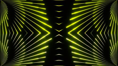 Multicolor Circular Duable Laser Show Kaleidoscope Background Vj Loop In 4K