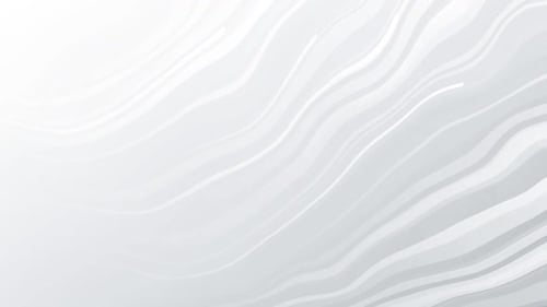 Abstract White Wavy Lines Smoothly Flowing Background