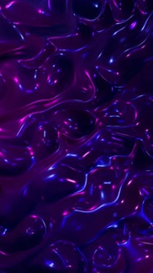 Seamless Loop of Abstract Moving Holographic Background
