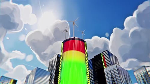 Rascacielos Charge Tower Concept