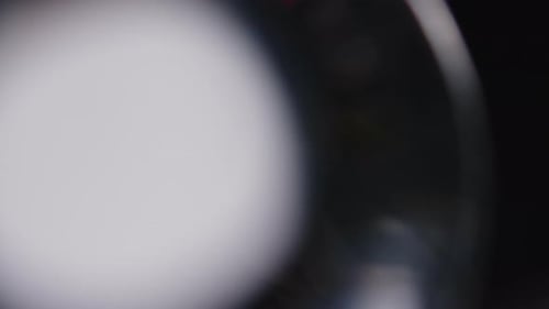 Abstract Light Shapes with Bokeh Effect