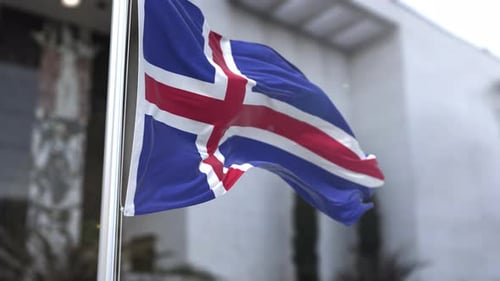 Realistic Waving Flag Animation for National or Corporate Identity