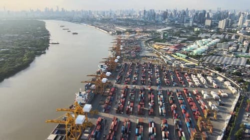 Import And Export Business, Logistics Stock