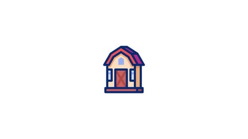 Barn Animated Icon