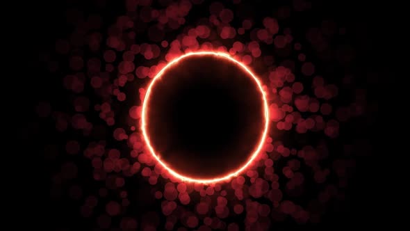 Glowing Red Rings, Backgrounds Motion Graphics ft. ring & ring light ...