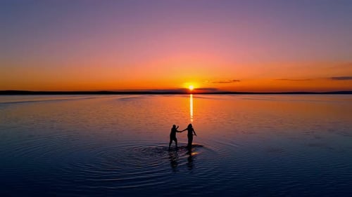 Sunset View and Lovers