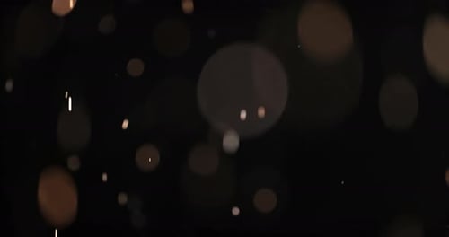 Abstract Light Particles Motion Background