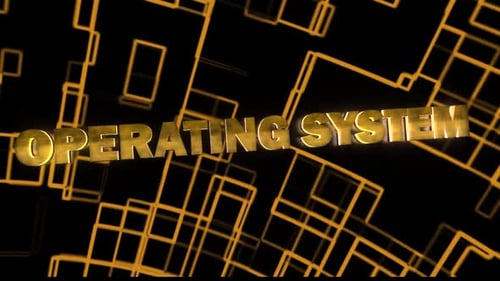 Technologie du système d'exploitation Word avec arrière-plan