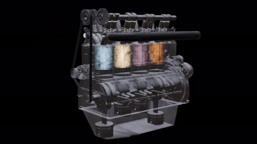 Car Engine Loop Animation, Backgrounds Motion Graphics ft. car engine ...