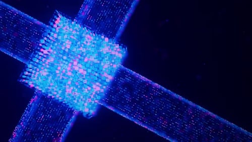 Zentrale Datenverarbeitungseinheit für Mikrochips mit künstlicher Intelligenz auf Leiterplatten, Quantencomputer