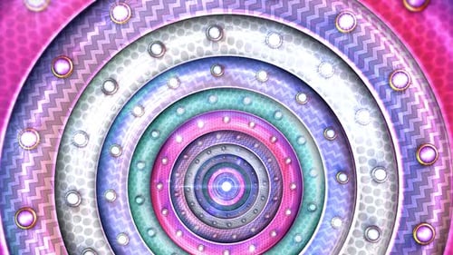 Circle Pattern Tunnel