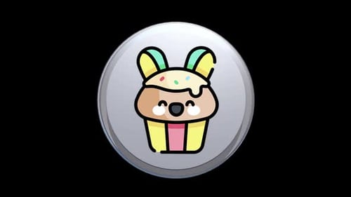 Easter Cupcake Icon