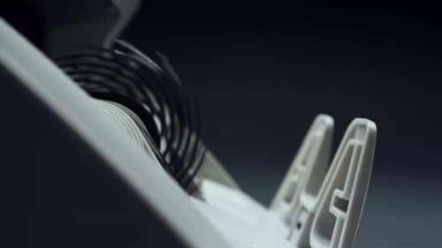 Currency counter counts hundred dollar bills