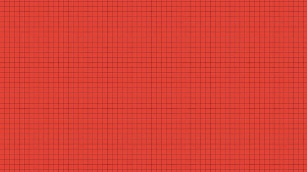 Simple red grid pattern with black lines seamless background animation ...