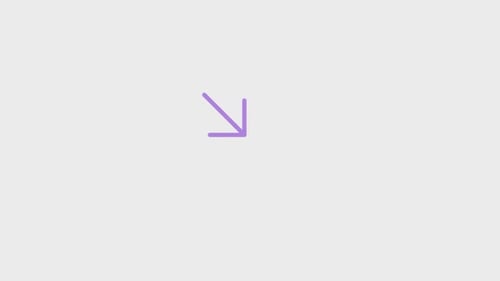 Down Right Arrow Animated Icon
