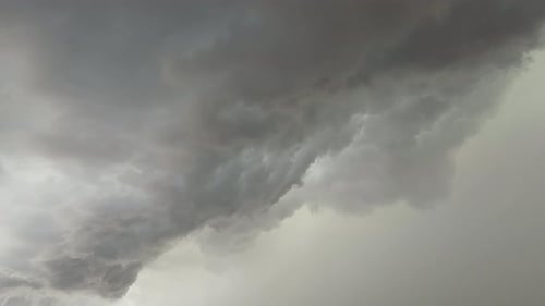 Thunder And Stormy Clouds Time-lapse