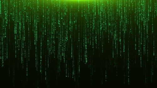 Connexion numérique abstraite, points, lignes, chiffres, intelligence artificielle, finance, jeu, Internet