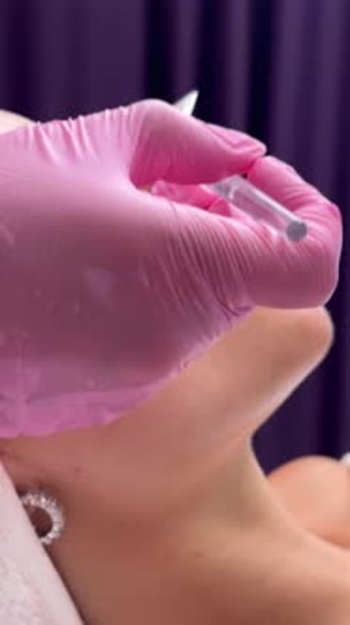 Chemical Peel Face Treatment with Retinol Serum