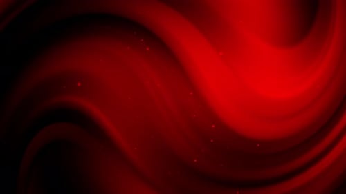 Fluid Red and Black Abstract Motion Background