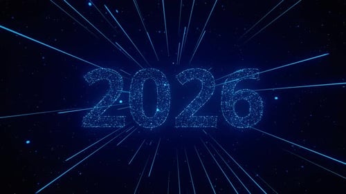 Contagem regressiva de ano novo de 2026