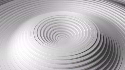 Slow Motion White Abstract Loop 4K