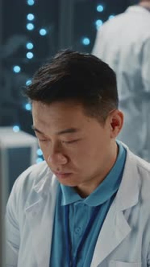 Technical Support Team Data Center Multiethnic Asian Software Developer Cloud Computing Learning and