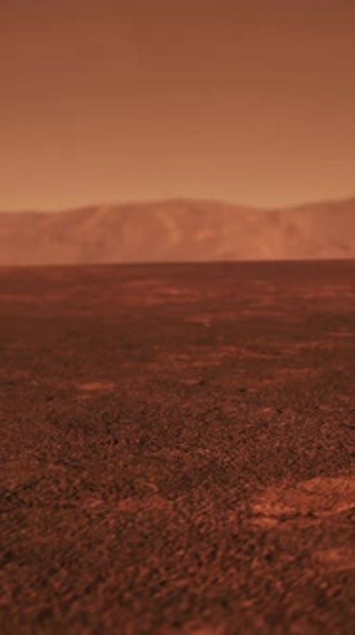 Red Planet Mars Like Landscape