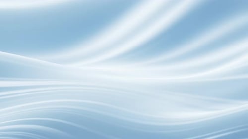 Abstract Fluid Blue Waves Animated Background