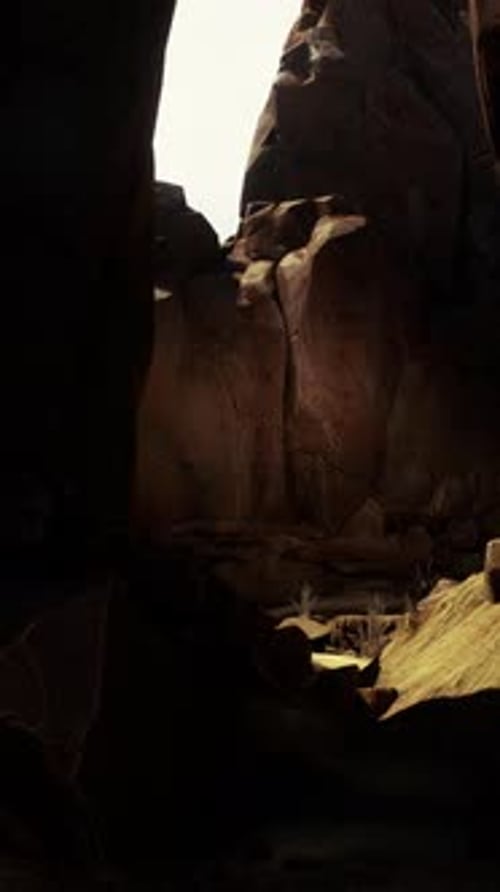 Fabulous View of Colorful Stones Inside the Cave