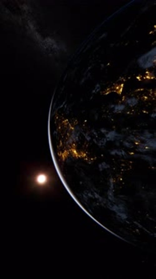 Earths Nightly Glow