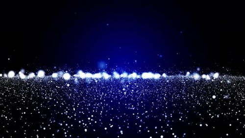 Abstract Particle Background with Light Leaks Loop