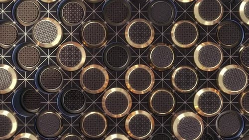 Luxury Dark And Gold Background