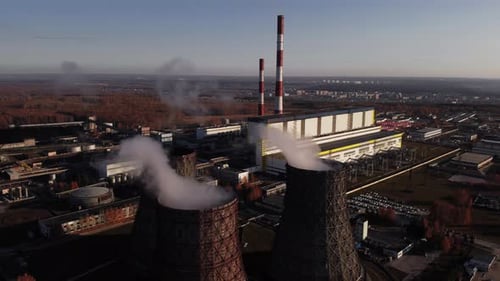 Industrial Complex for the Production of Heat A Coalfired Power Plant Against the Backdrop of an