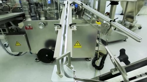 Pharmaceutical Production Line Handling Blister Packs