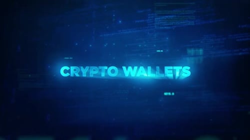 Futuristic Digital Title Reveal with Glitch Effect