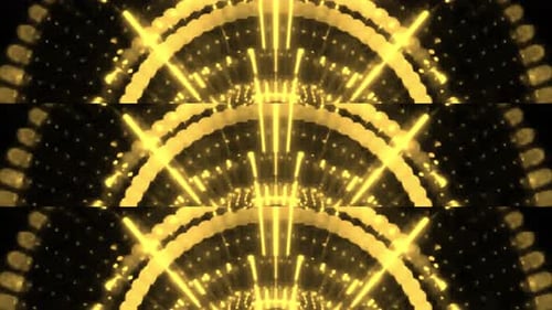 Animierte hypnotische Tunnelschleife