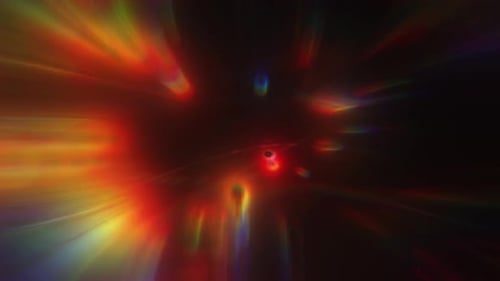 Radialer Rotlicht-Bewegungshintergrund