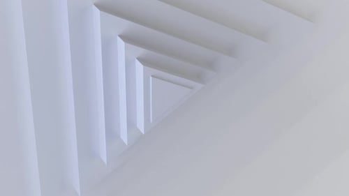 Grey Hypnotic Shapes Loop