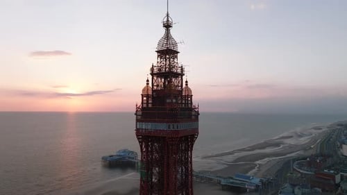 Blackpool Tower Spring 2025
