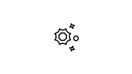 Animiertes Feuerwerk-Symbol