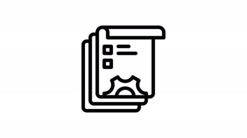 Animation Document File Icon
