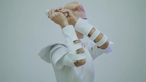 Representation of a bionic super human