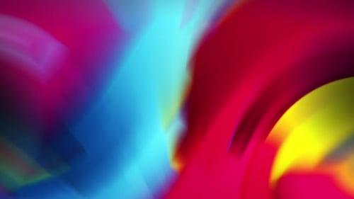 Fluid Abstract Color Waves Background Animation