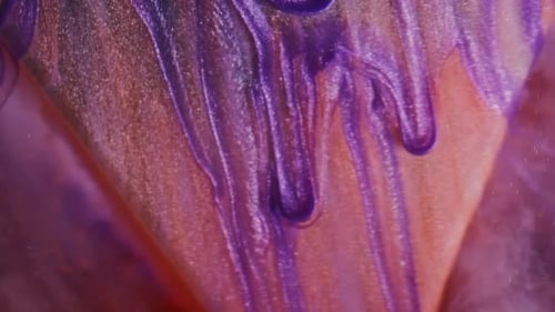 Glamour Paint Glitter Stream Falling Color Crystal