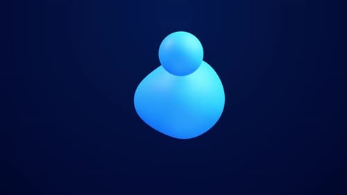 3D-Render-Animationshintergrund mit abstraktem Bewegungsdesign für Präsentationen, Geschäftstapeten, Tröpfchen