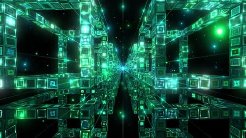 Green Lights Tunnel