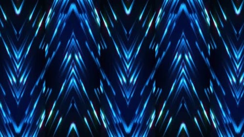 Dynamic blue light streaks create a futuristic abstract video backdrop