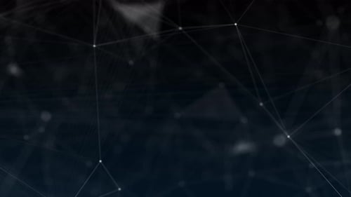 Technologic of Artificial Intelligence Wave Lines Empty Space Scene Spotlight Virtual Reality Cyber