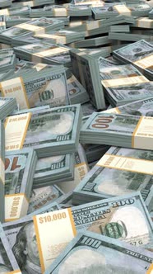 Flying Over The Dollars Field Loop